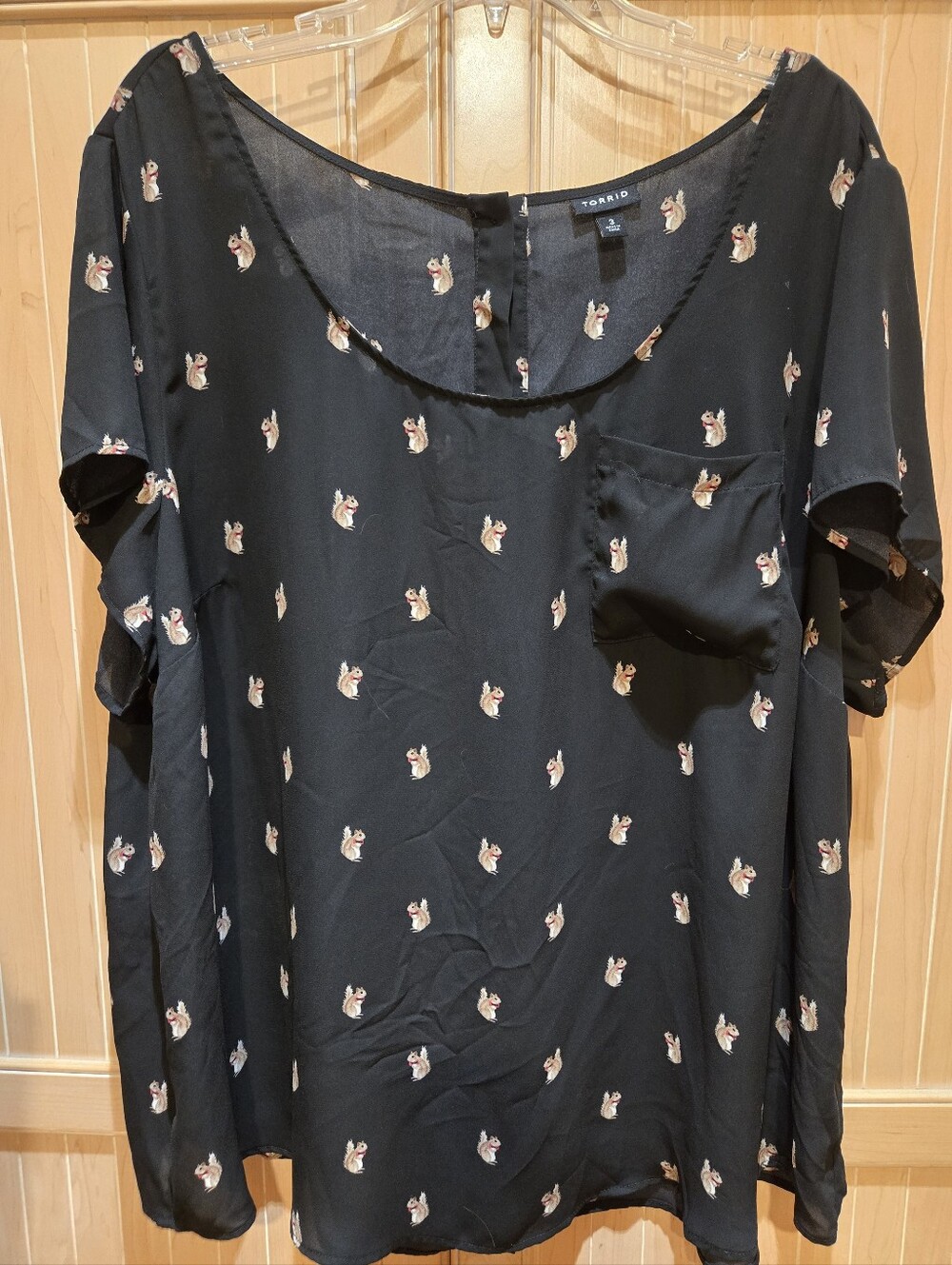 Torrid Georgette Blouse 3X NWOT
